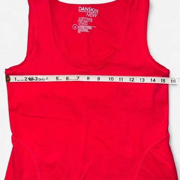 Danskin Dark Pink Activewear Tank with Built in Bra - Picture 7 of 8